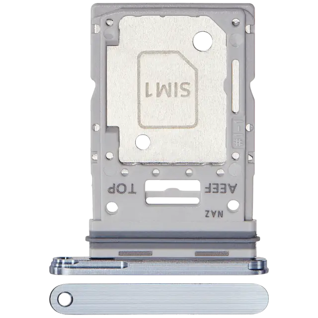 Tiroir SIM pour Samsung Galaxy A55 5G (A556 / 2024) (premium, Iceblue)