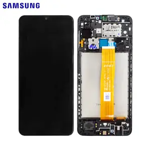 Écran Tactile Original Samsung Galaxy A12 A125 GH82-24490A GH82-24491A Noir