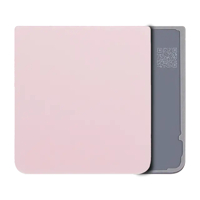 Vitre arrière pour Samsung Galaxy Z Flip 3 5G (pack service origine, rose)