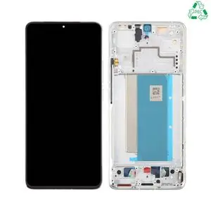 Écran Tactile Original Refurb avec Châssis (PIEC) Xiaomi Poco F6 Pro 5G Blanc
