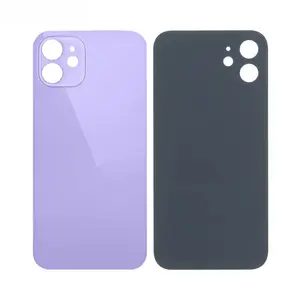 Vitre Arrière Apple iPhone 12 (Laser LH) Mauve