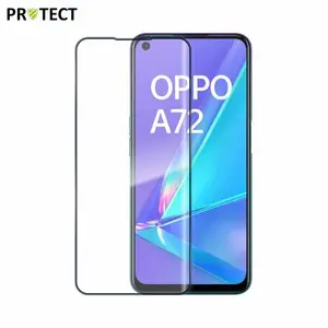 Verre Trempé Intégral PROTECT pour OPPO A72 4G Noir