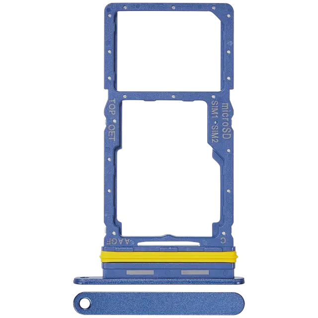 Tiroir SIM pour Samsung Galaxy A17 5G (A176 / 2025) (premium, bleu)
