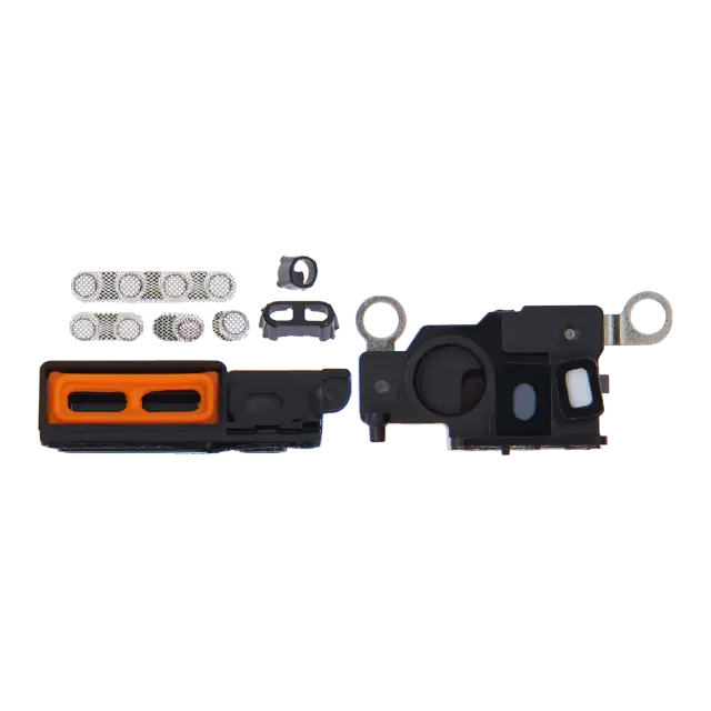 Grille de haut-parleur / micro pour Apple iPhone 13 Pro (lot de 10, noir)