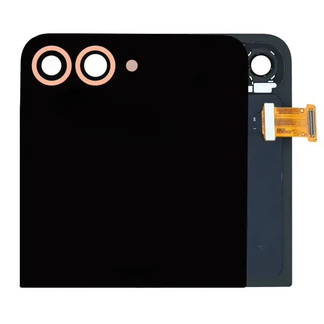 Écran OLED extérieur pour Samsung Galaxy Z Flip 6 5G (pack service origine, Peach)