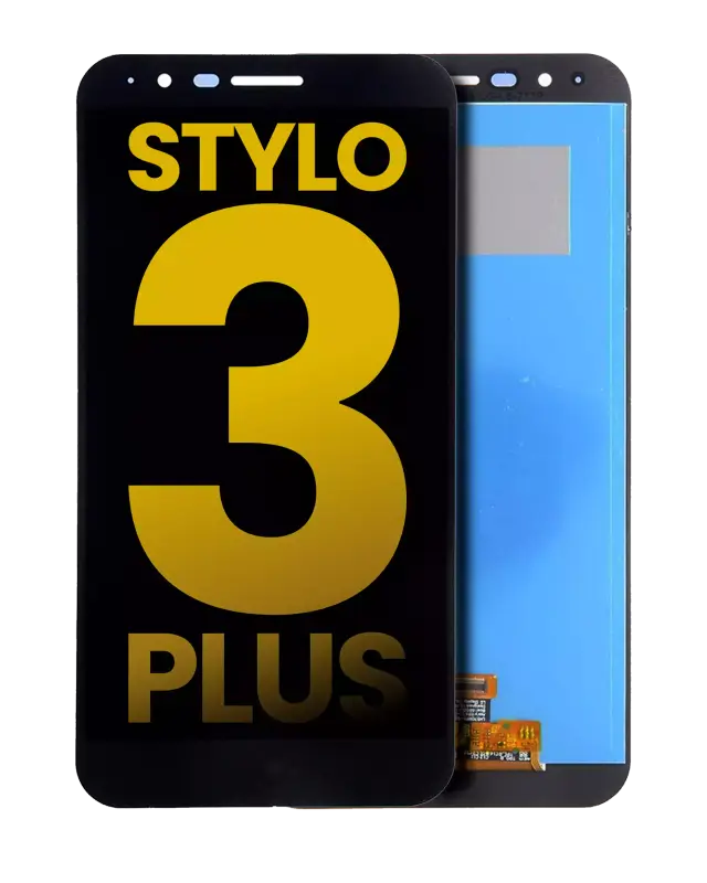 Écran LCD sans châssis pour LG Stylo 3 Plus (TP450 / MP450 / M470) (reconditionné, noir)