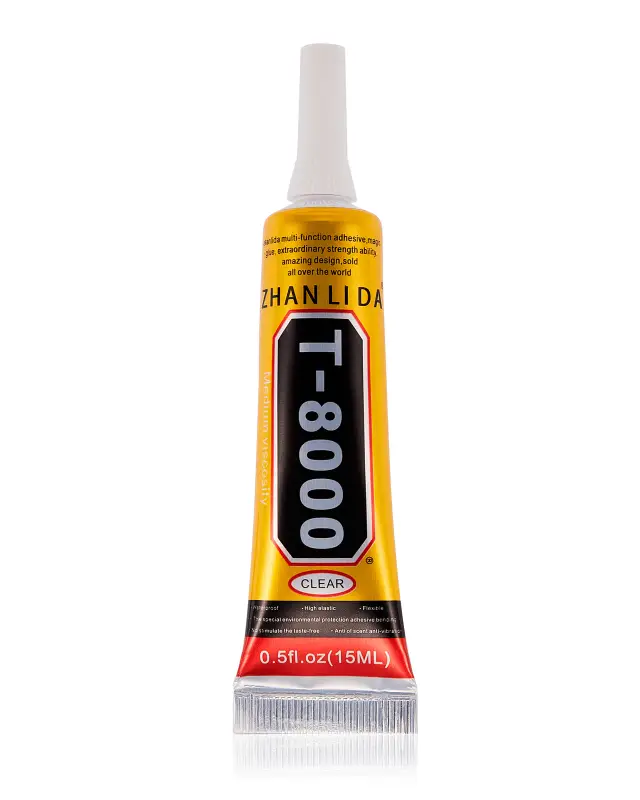Colle multi-usage Zhanlida T8000 (15 ml, transparente)
