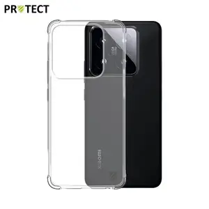 Coque Silicone Renforcée PROTECT pour Xiaomi 14 Pro Transparent