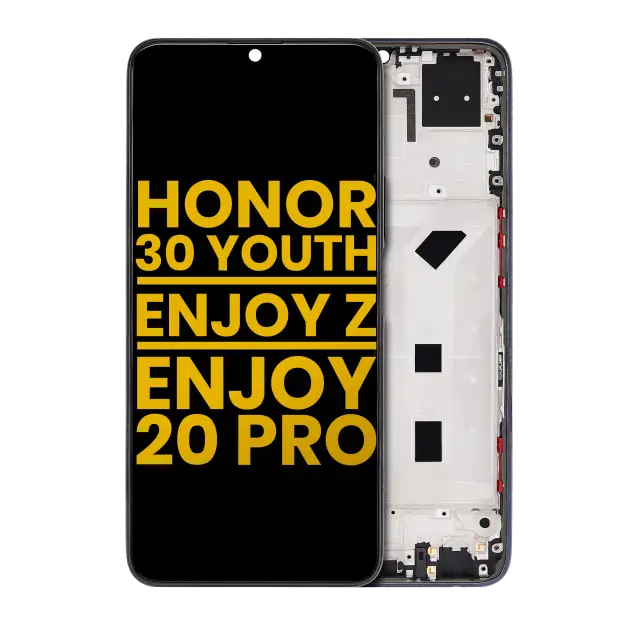 Écran pour Huawei Honor 30 Youth / Huawei Enjoy Z 5G / Huawei Enjoy 20 Pro (reconditionné, Magic Night Black)