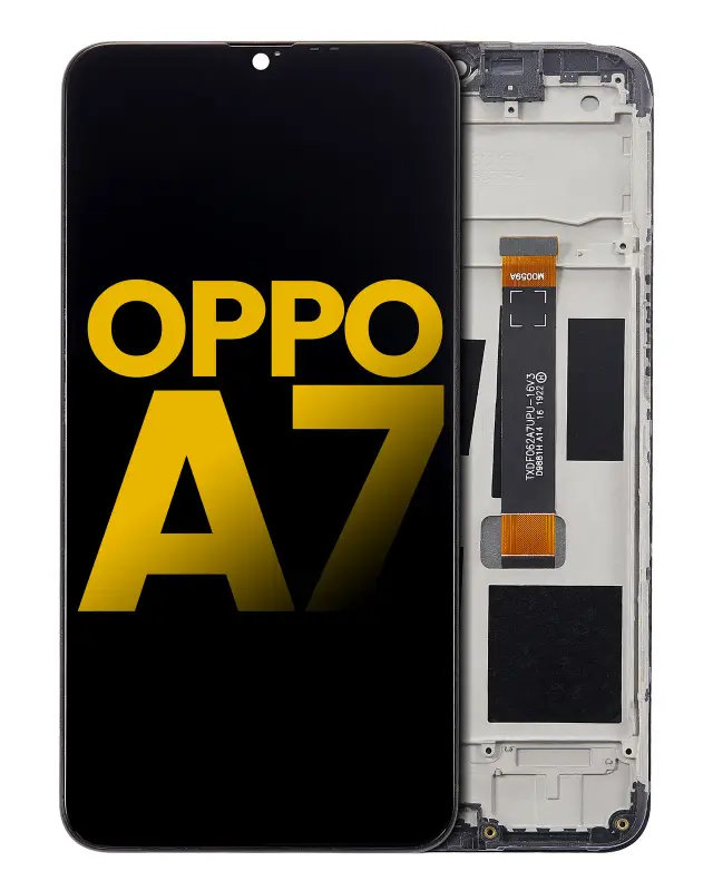 Écran LCD avec châssis pour OPPO A7 (reconditionné, toutes couleurs)