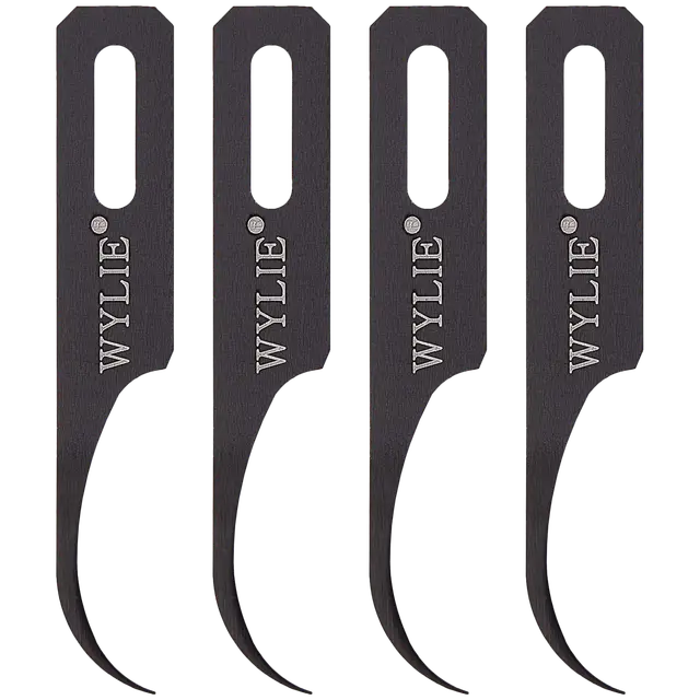 Lames de scalpel Wylie WL-365E modèle C pour retrait de colle latérale (jeu de 4 pièces)