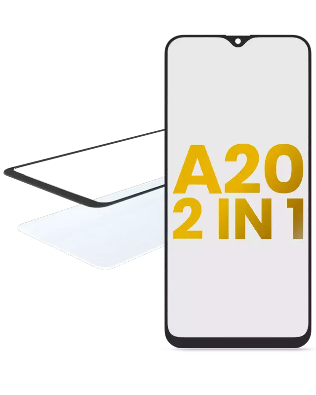 Vitre d’écran avec OCA pour Samsung Galaxy A20 (A205 / 2019)