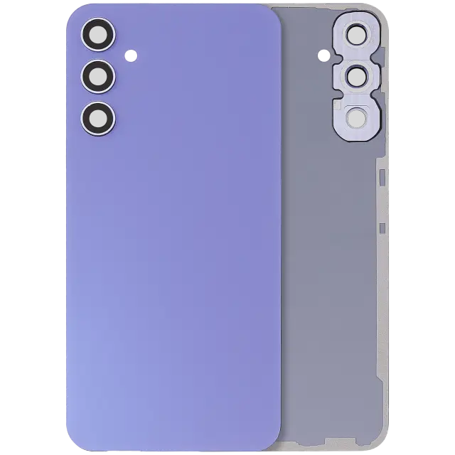 Capot arrière avec lentilles pour Samsung Galaxy A34 5G (A346 / 2023) (sans logo, compatible, Violet) — vue 1