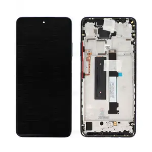 Écran Tactile Premium avec Châssis Xiaomi Mi 10T Lite 5G/Redmi Note 9 Pro 5G Gris Perle