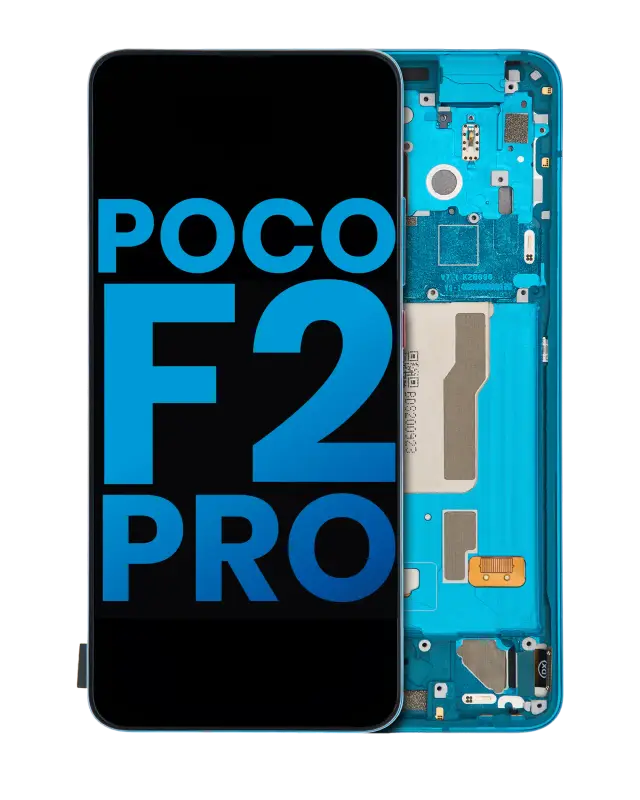 Écran pour Xiaomi Poco F2 Pro / Redmi K30 Pro (Aftermarket: Incell, Neon Blue)