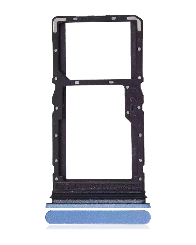 Tiroir SIM pour Xiaomi Redmi Note 12R (bleu)