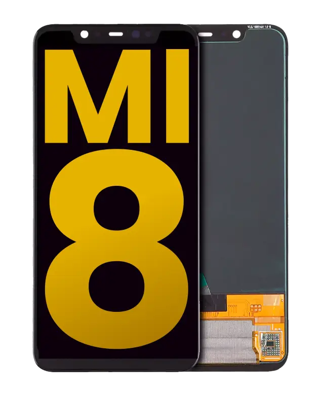 Écran OLED sans châssis pour Xiaomi Mi 8 (reconditionné, toutes couleurs)