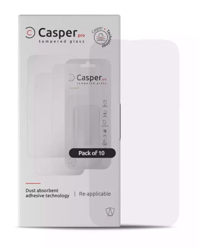 Verre trempé pour Apple iPhone 12 Pro Max (Case Friendly, lot de 10, transparent)