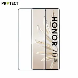 Verre Trempé Intégral PROTECT pour Honor 70 Noir