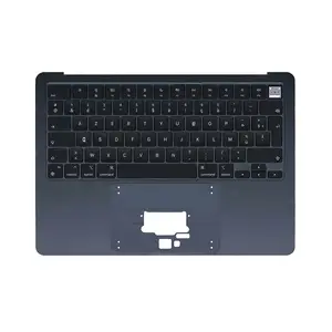 Top Case Apple MacBook Air M3 13" (2024) A3113 Avec Rétro-Éclairage AZERTY Minuit