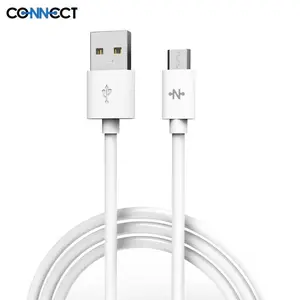 Câble Data USB vers Micro USB CONNECT MC-CMB5 12W (2m) Blanc