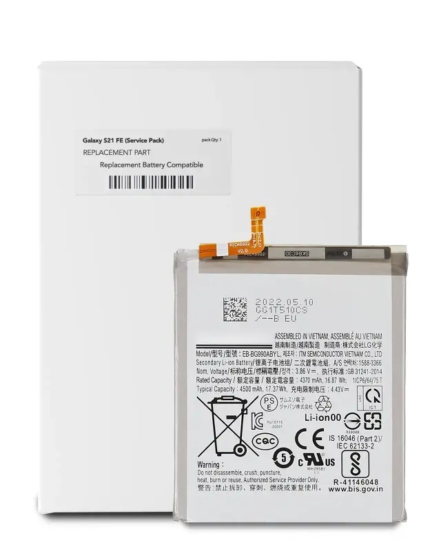 Batterie pour Samsung Galaxy S21 FE (pack service origine)
