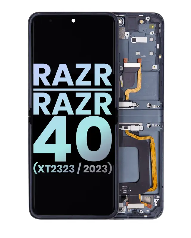 Écran pour Motorola Razr 2023 / Razr 40 (XT2323 / 2023) (origine, Sage Green)