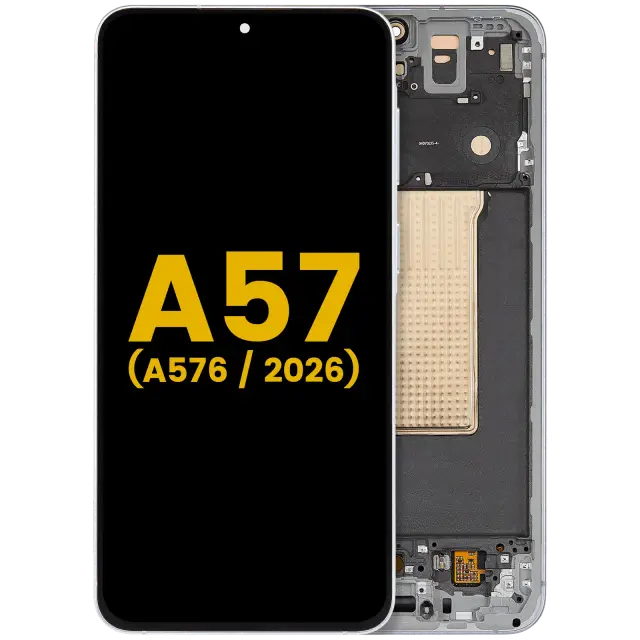 Écran OLED avec châssis pour Samsung Galaxy A57 5G (A576 / 2026) (reconditionné, Icyblue)