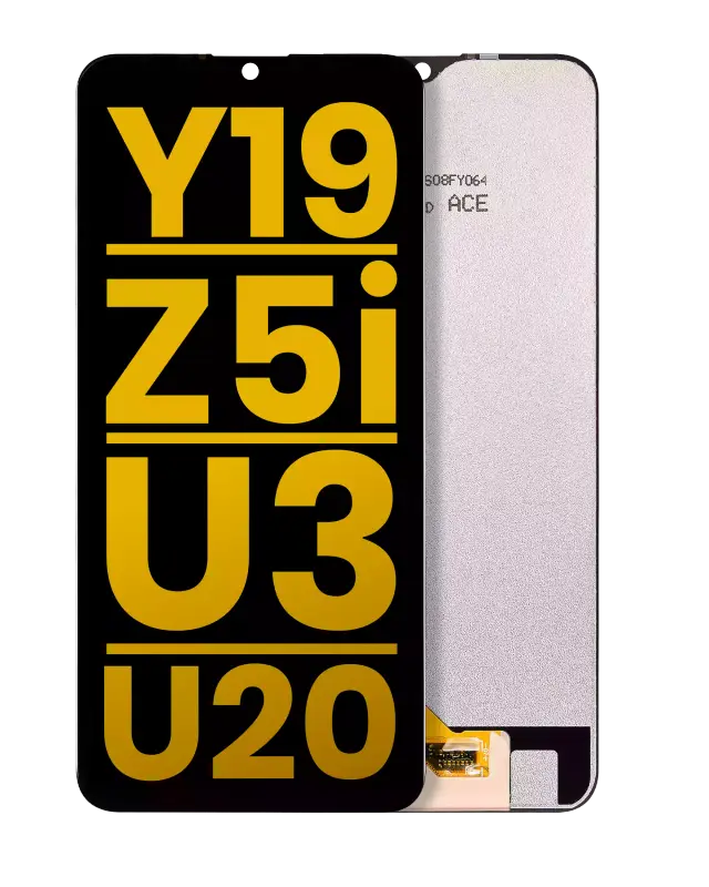 Écran LCD sans châssis pour Vivo Y19 / Z5i / U3 / U20 (reconditionné, toutes couleurs)