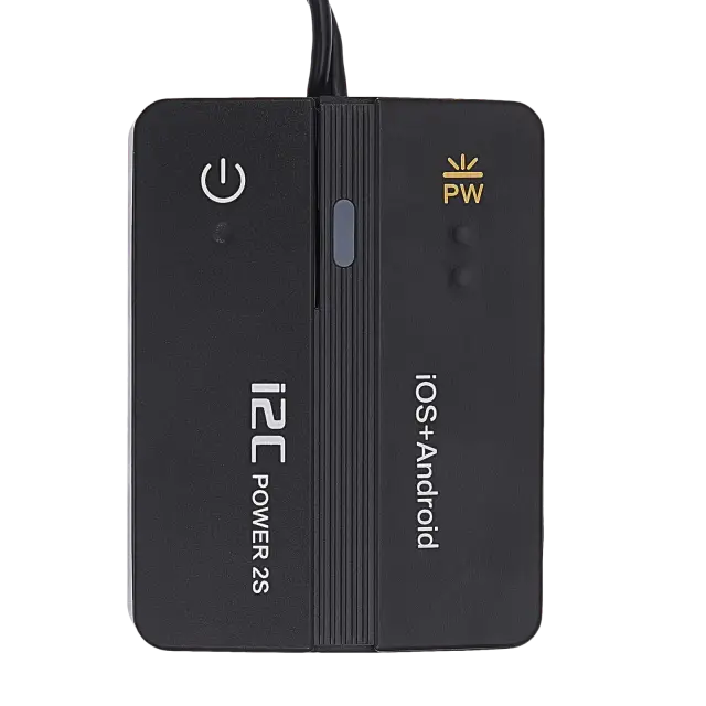 Boîtier de démarrage i2C Power 2S avec câble de démarrage 1 vers 5 à bouton unique — iPhone 8 à 15 Pro Max