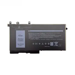 Batterie Ordinateur Portable Premium 3DDDG pour Dell Latitude 5280 5290 5480 5490 5491 5580 5590 5591 Precision