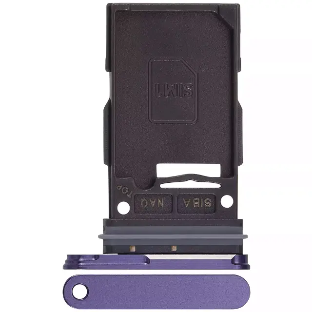 Tiroir SIM pour Samsung Galaxy S24 5G / S24 Plus 5G (Cobalt Violet)