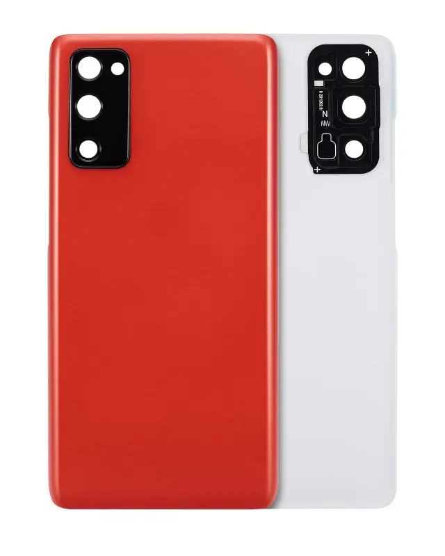 Vitre arrière pour Samsung Galaxy S20 FE 5G (compatible premium, Cloud Red)