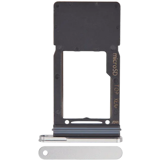 Tiroir SIM pour Samsung Galaxy Tab S9 FE 10.9" (X510) (2023) (WiFi uniquement, argent)