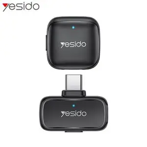 Microphone Cravate Yesido KR27 USB-C Noir