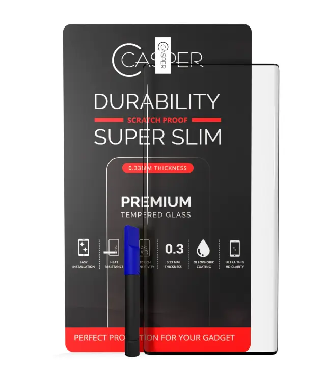 Verre trempé pour Samsung Galaxy Note 10 (Case Friendly, blister)