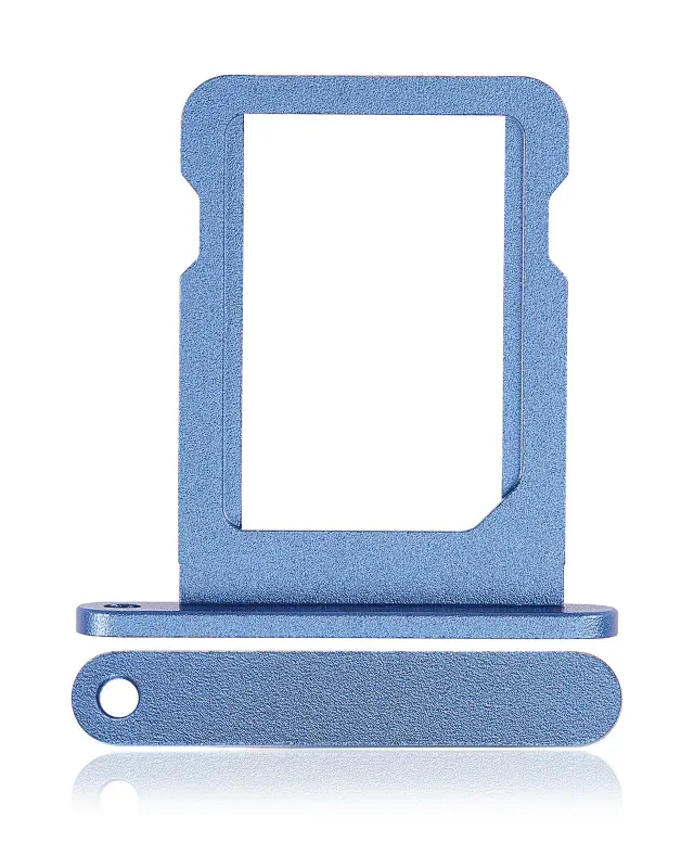 Tiroir SIM pour Apple iPad 10 (2022) / iPad 11 (2025) (bleu)