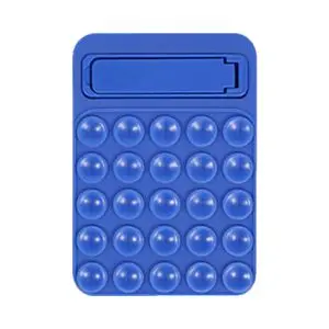 Support Ventouse Silicone avec Support Intégré Bleu