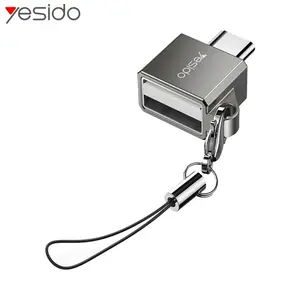 Adaptateur OTG USB Femelle vers USB-C Mâle Yesido GS08