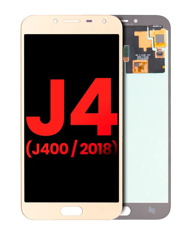 Écran OLED sans châssis pour Samsung Galaxy J4 (J400 / 2018) (compatible premium, or)