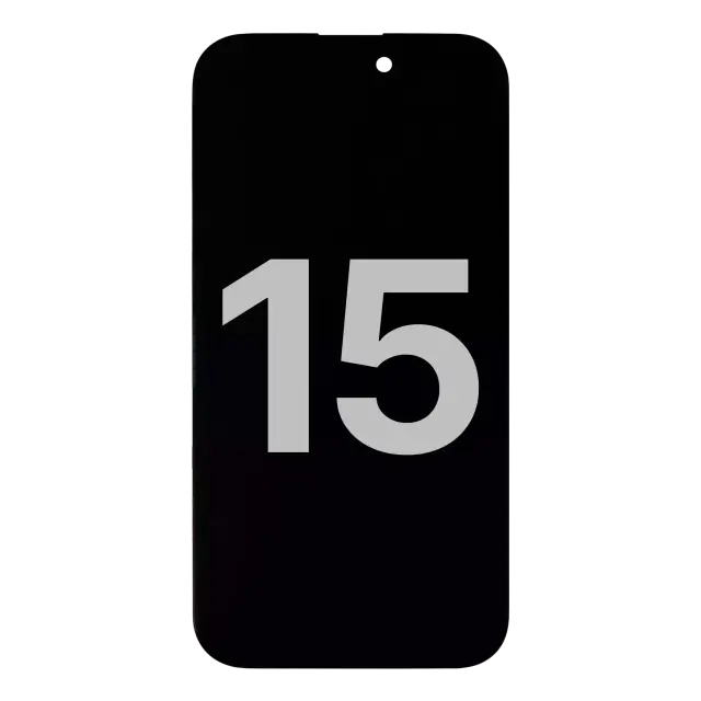 Écran pour Apple iPhone 15 with Light Sensor Flex Cable (origine d'occasion)