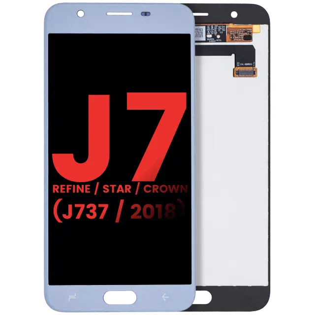 Écran pour Samsung Galaxy J7 Refine / Star / Crown (J737 / 2018) (compatible premium, bleu)