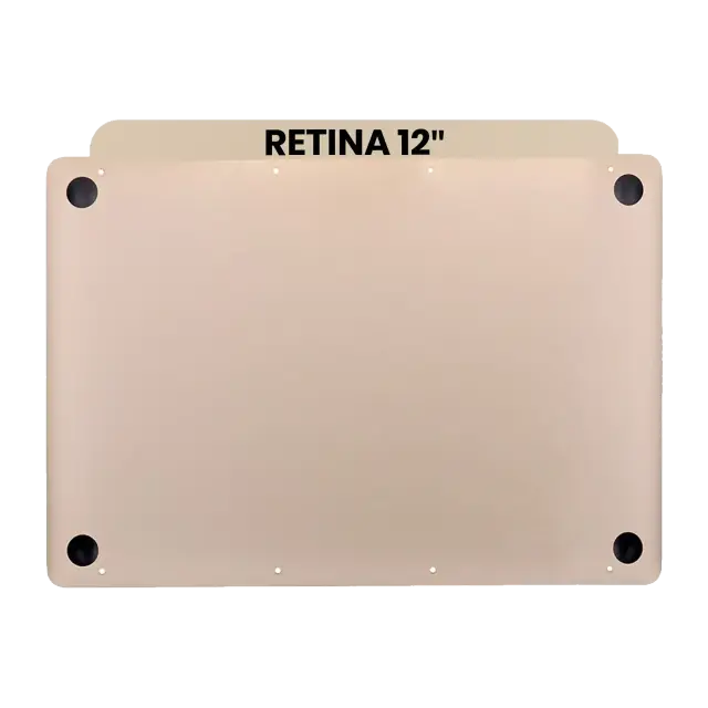 Coque inférieure pour Apple MacBook 12" A1534 (2015) (origine neuve, or)