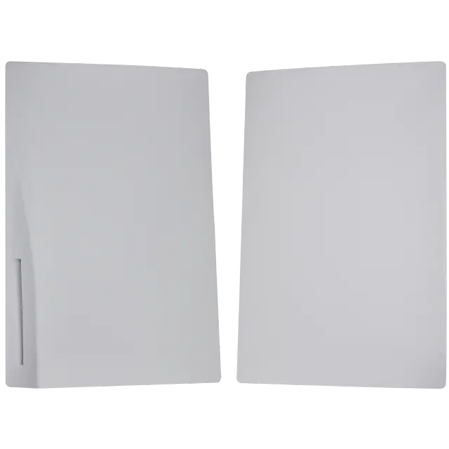 Façades haut et bas pour Sony PlayStation 5 avec lecteur (blanc)
