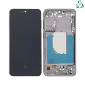 Écran Tactile Original Refurb avec Châssis (PIEC) Samsung Galaxy S23 FE S711 (Version US) Noir
