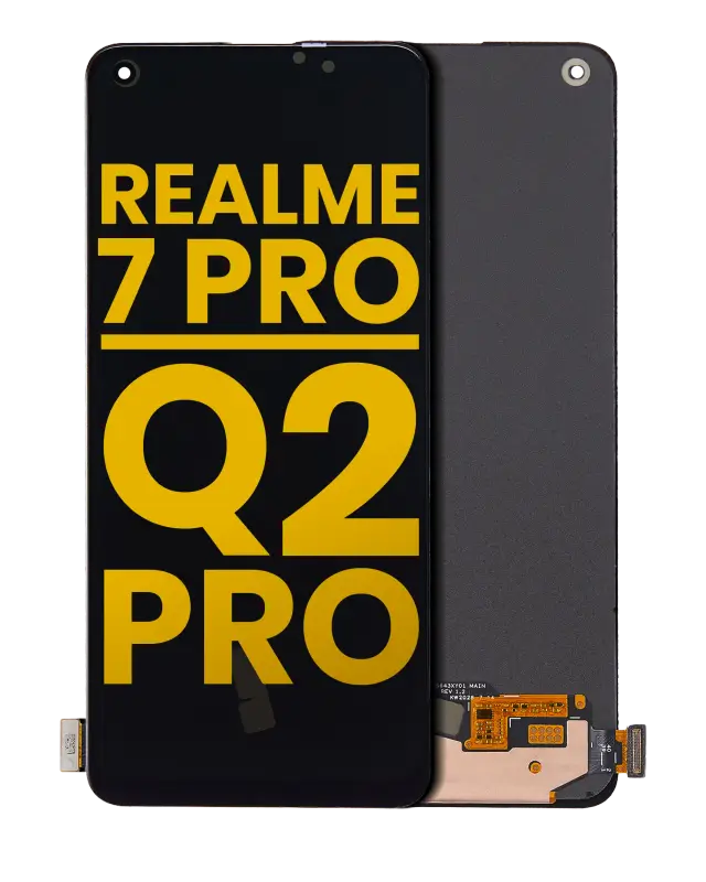 Écran OLED sans châssis pour Realme 7 Pro / Q2 Pro (Refurbished) (01 Version) (toutes couleurs)