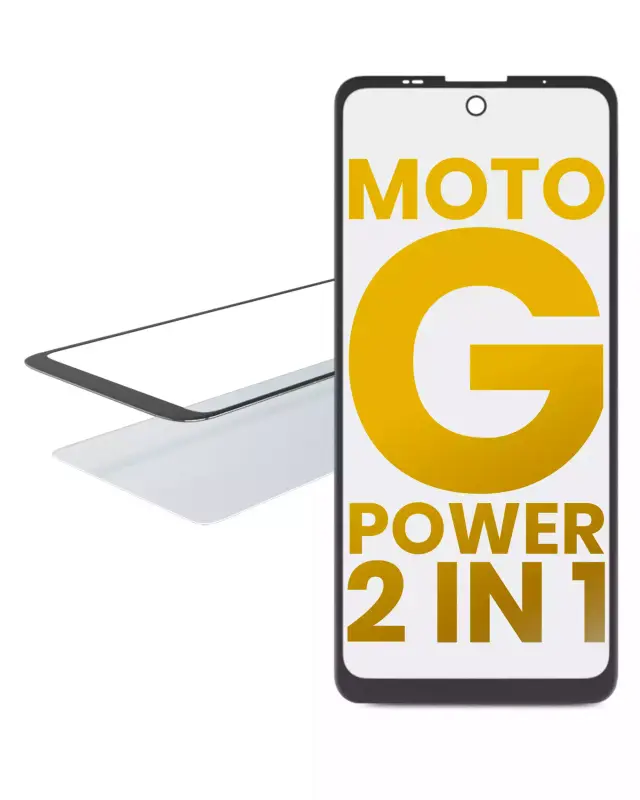 Vitre d’écran avec OCA pour Motorola Moto G Power (XT2165 / 2022)