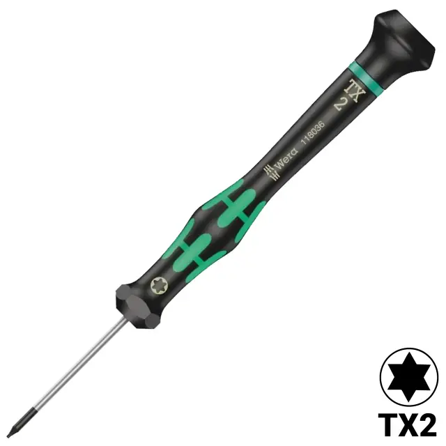 Tournevis Wera Kraftform Micro 2067 Torx TX2 × 40 mm
