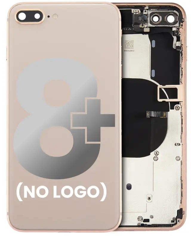 Châssis pour Apple iPhone 8 Plus (sans logo, compatible premium, or)
