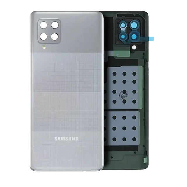 Vitre arrière pour Samsung Galaxy A42 5G (A426 / 2020) (pack service origine, Prism Dot Gray)